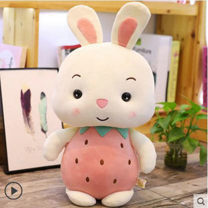 23CM Fruit Animal Plush Toy  Pig Rabbit Strawberry Pineapple Style Soft Doll To Send Children's birthday Christmas gifts