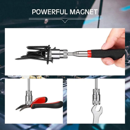 Tao Hua Yuan Telescopic Adjustable Magnetic Pick-Up Tools Grip Extendable Long Reach Pen Handy Tool for Picking Up Nuts Light AA