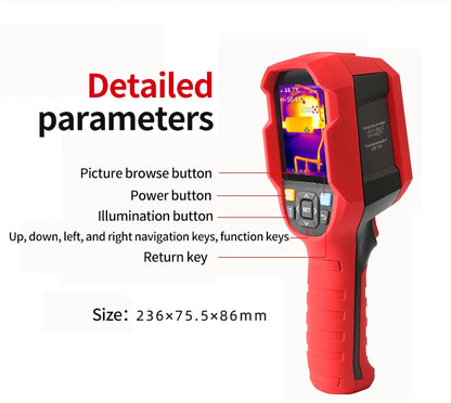 UNI-T UTI260B HD 256X192 Pixels Industrial Thermal Imager Camera Temperature Imaging Circuit Electrical Maintenance