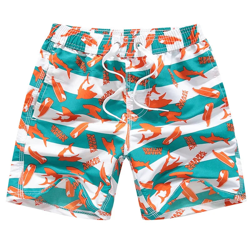 3-15Y Summer Boy Shorts Beach Swimming Shorts Fast Dry Baby Boys Shorts Children Clothing Pants Swimwear Trunk Plus Size