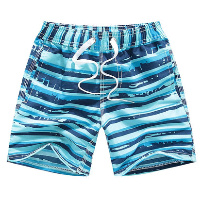 3-15Y Summer Boy Shorts Beach Swimming Shorts Fast Dry Baby Boys Shorts Children Clothing Pants Swimwear Trunk Plus Size