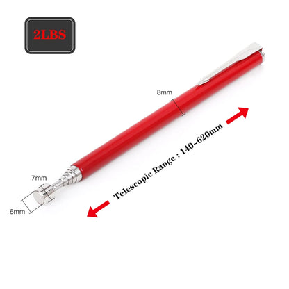 Tao Hua Yuan Telescopic Adjustable Magnetic Pick-Up Tools Grip Extendable Long Reach Pen Handy Tool for Picking Up Nuts Light AA