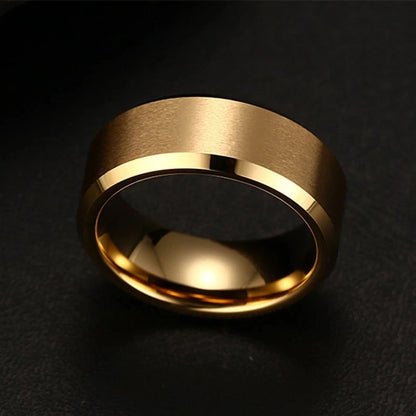 Elegant Fashion Charm Jewelry Stainless Steel Rings for Women Men Party Birthday Gift