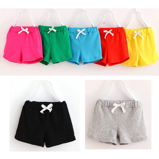 New Summer Baby Girls Boys Shorts 10 Colors Cotton Shorts for Girls Boys Brand Kids Children Beach Shorts Baby Clothes