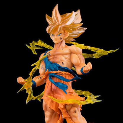 Hot Anime Dragon Ball Son Goku Super Saiyan Figure 17cm/6.69in Goku DBZ Action Figure Model Gifts Collectible Figurines for Kids