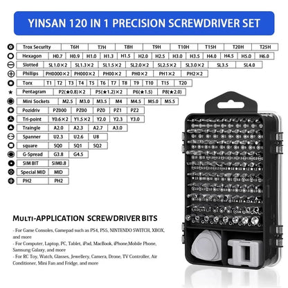 115-in-1 NEW precision screwdriver set multifunctional professional repair tool with magnetic suitable for various repairs