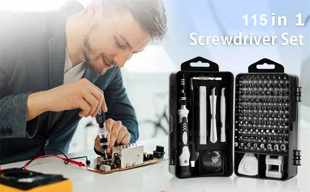 115-in-1 NEW precision screwdriver set multifunctional professional repair tool with magnetic suitable for various repairs