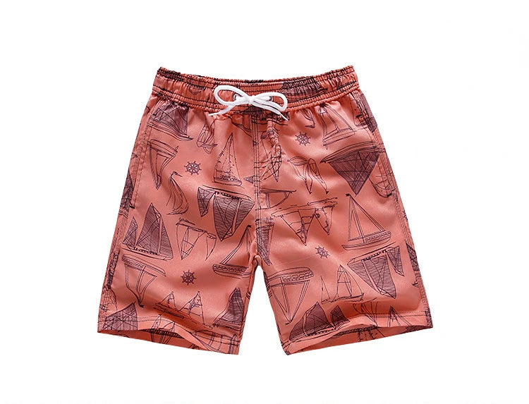 3-15Y Summer Boy Shorts Beach Swimming Shorts Fast Dry Baby Boys Shorts Children Clothing Pants Swimwear Trunk Plus Size