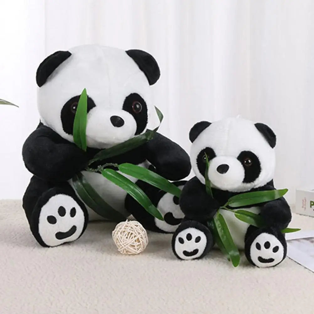 Ornamental Stuffed Doll Toy Fully Filled Plush Panda Creative Cartoon Doll Plush Pillow Ornament  Plushies Doll Toys