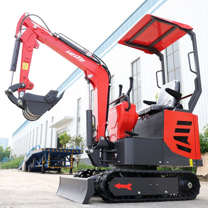 Fast Delivery Multi-function Mini Excavator 1 Ton Kubota Engine Digger Small Crawler Farm Excavators 2 Ton 3 Ton Home Customized