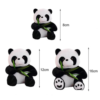 Ornamental Stuffed Doll Toy Fully Filled Plush Panda Creative Cartoon Doll Plush Pillow Ornament  Plushies Doll Toys