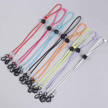 Hat Windproof Rope Color Elastic Thread Mask Rope Adjustable Lanyard Anti-lost Ear Hook Harness Woman Accessories Glasses Chain