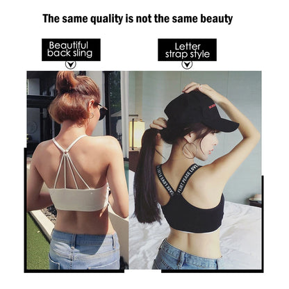 Seamless Breathable Sexy bra Top Women Sports Bra High Impact For Gym Fitness Yoga Sportswear Tank Top Sport Push Up Bralette