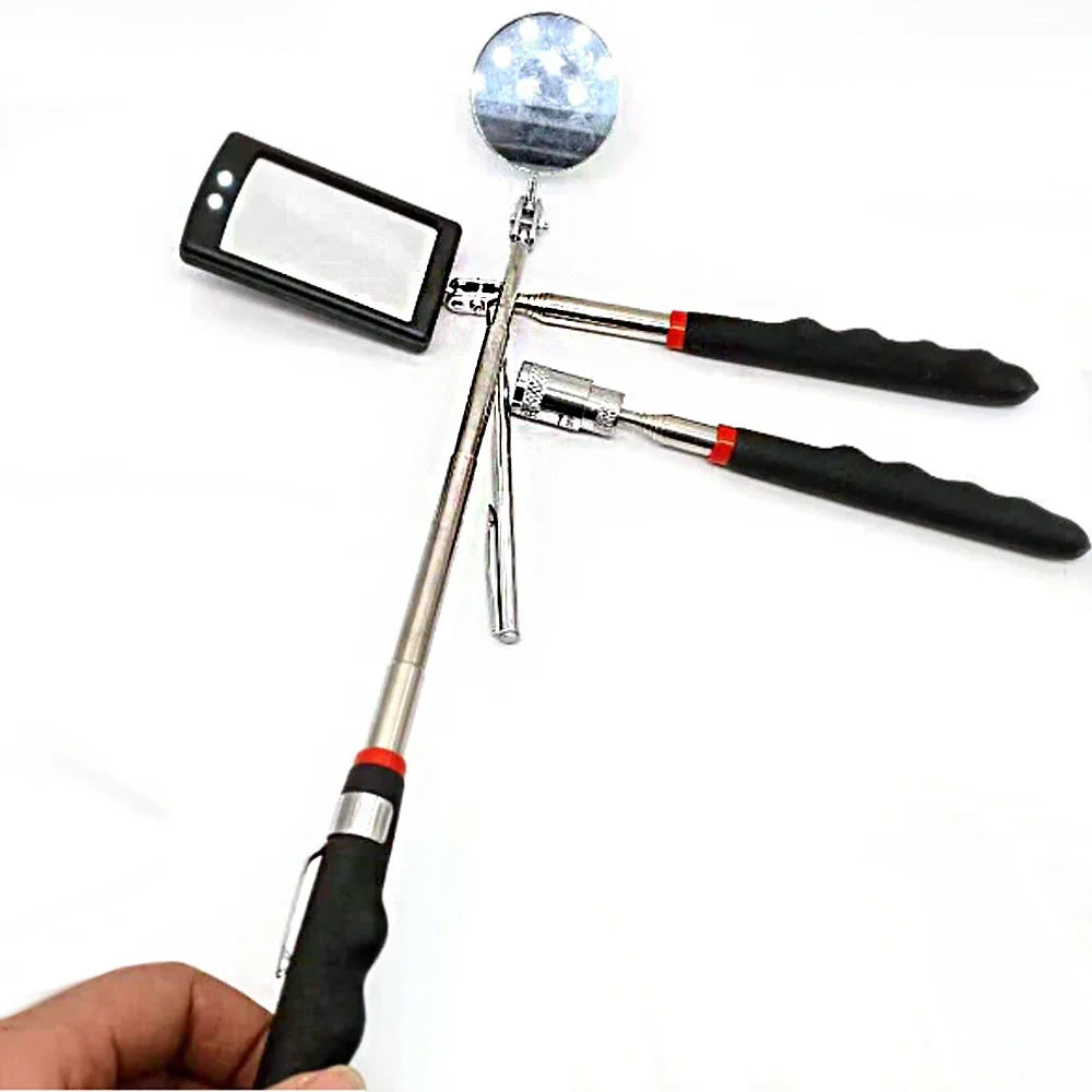 New Mini Portable Telescopic Magnetic Magnet Pen Handy Tool Capacity for Picking Up Nut Bolt Extendable Pickup Rod Stick