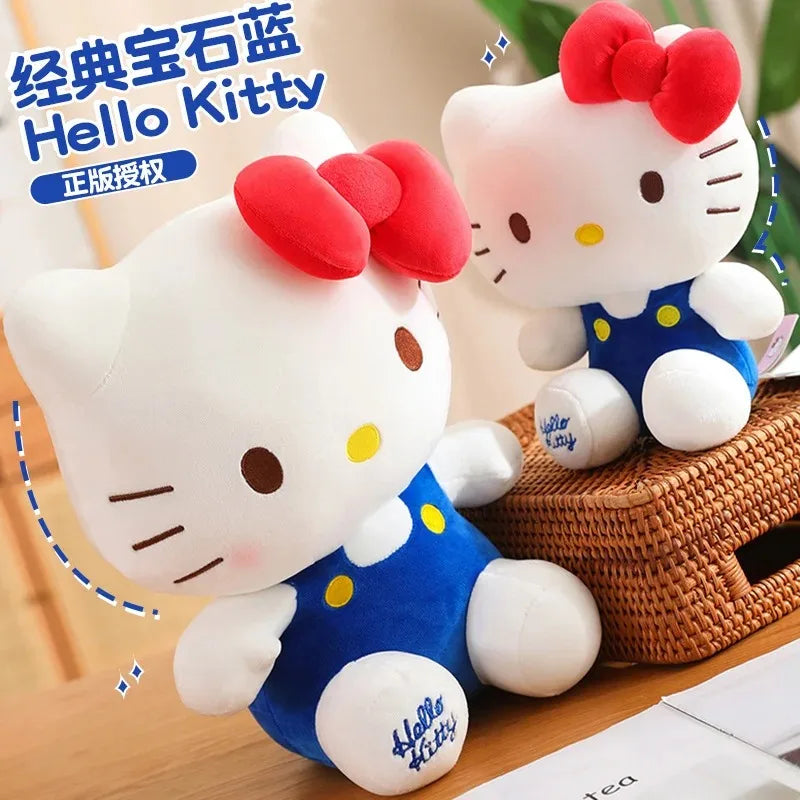 Sanrio Hello Kitty Kuromi Baby Stuffed Toys Anime Plush Toys Throw Pillow Kids Car Decoration Doll Birthday Gifts For Girls Kids