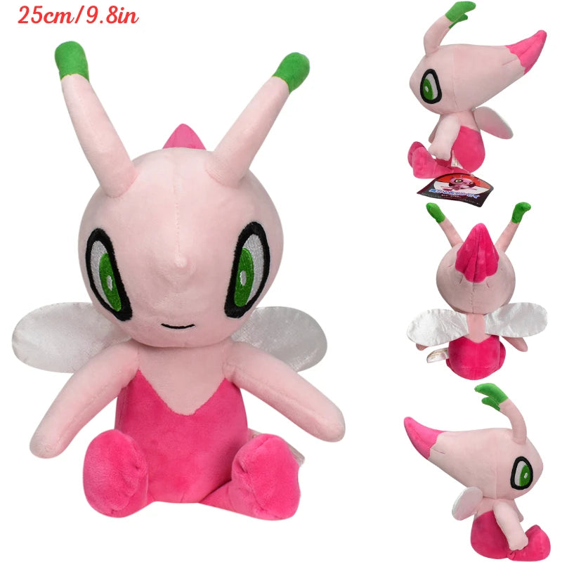 Pokemon Shiny Mimikyu Cubone Butterfree Plush Toys Anime Caterpie Shinx Charizard Stuffed Animal Peluche Dolls Birthday Gift Kid