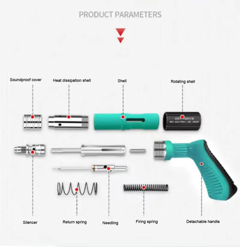 2023 Handheld Powerful Concrete Nail Gun，Dedicated Mini Cannon Nailer，Wall Concrete Nail Gun，Flooring Roofing Framing Palm Gun