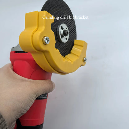 Portable Plastic bracket for angle grinder drill bit Milling/Twist Impact Drill Bit Sharpener, Household Grinding Tools