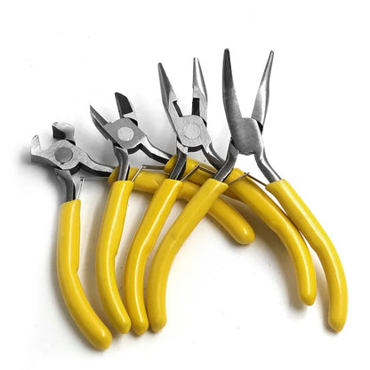 Equipment Kit Long Needle Round Nose Cutting Wire Pliers For Jewelry Making DIY Tool Accessories