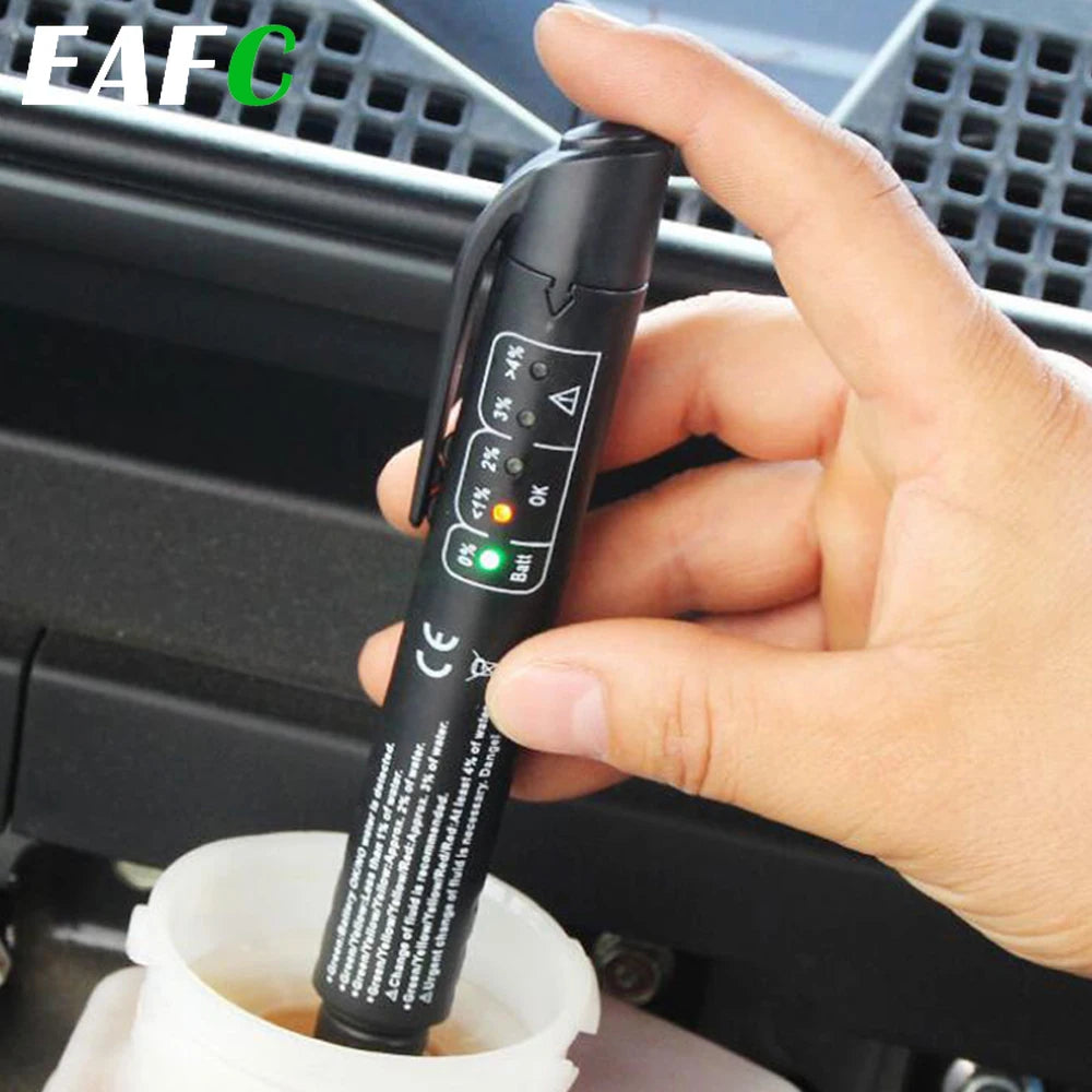 Universal Brake Fluid Tester Accurate Oil Quality Check Pen Car Brake Liquid Digital Tester Vehicle Auto Automotive Testing Tool