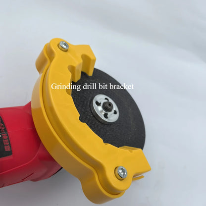 Portable Plastic bracket for angle grinder drill bit Milling/Twist Impact Drill Bit Sharpener, Household Grinding Tools