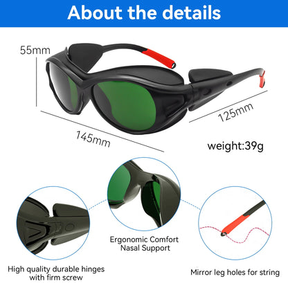 Laser protective glasses