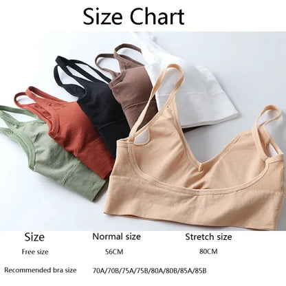 Seamless Women Push Up Bra Beautiful Back Bras Fitness Tops Brassiere Bralette Female Tube Top Underwear Bralet with Chest Pad속옷