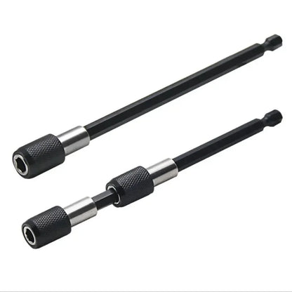 3PC Hexagonal Quick Release Self-locking Extension Rod Electric Drill Driver Quick Transfer Rod Screwdriver Extension Rod Tool