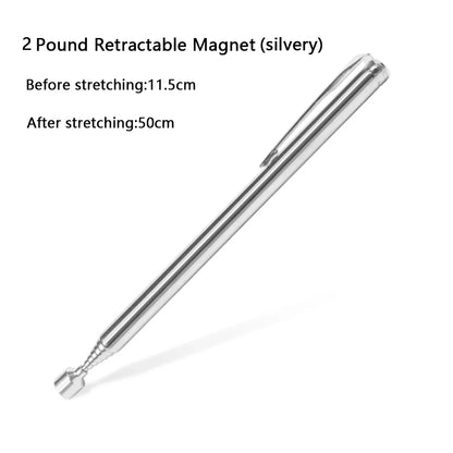 New Mini Portable Telescopic Magnetic Magnet Pen Handy Tool Capacity for Picking Up Nut Bolt Extendable Pickup Rod Stick