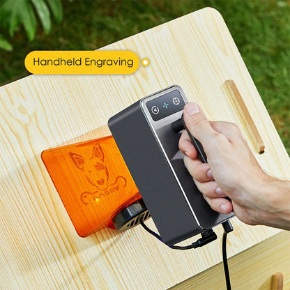 LaserPecker MINI Laser Engraver With 5W 2K Bluetooth Portable Engraving Machine for Paper Wood Leather Colored Glass LP2