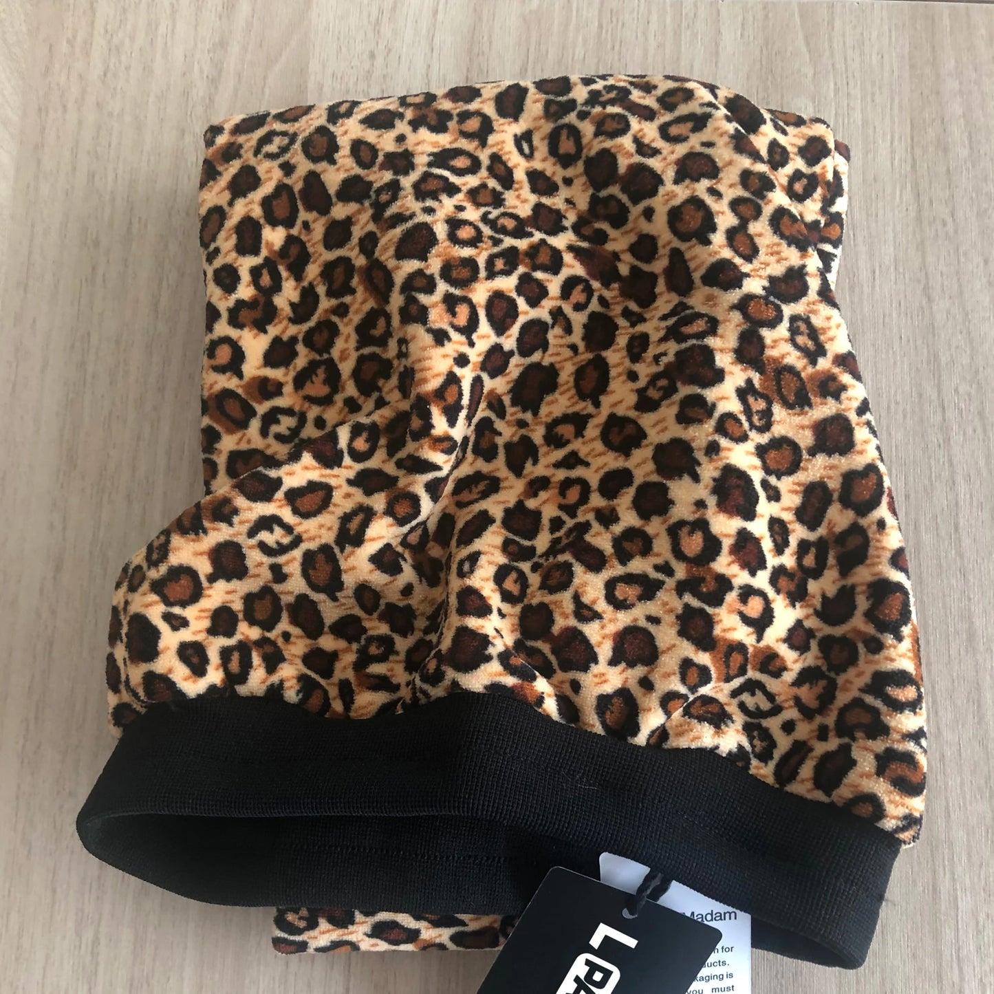 LPATTERN Children's Bottoms Leopard Girls Leggings Sweet Elastic Plush Flower Printing Casual Skinny Pants Thicken Velvet Pants