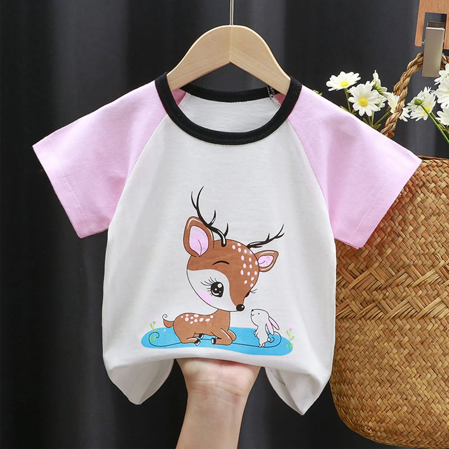 Summer Infant Newborn Baby Boys Clothes Children Clothing for Girls Kids T-Shirt Cotton Casual Clothes