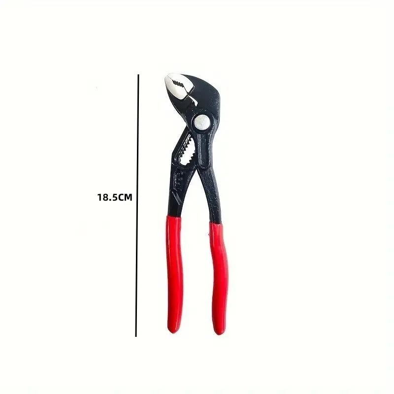 7/10/12 Inch Water Pump Pliers Quick-Release Plumbing Pliers Pipe Wrench Adjustable Water Pipe Clamp Pliers Household Hand Tools