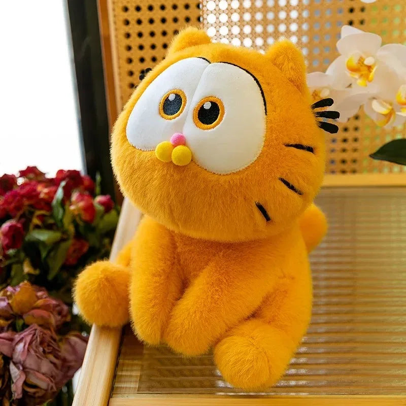 25Cm Kawaii Garfield Plush Doll Ugly Cat Room Decoration Stuffed Plushie Toys Anime Figure Home Decor Kid Girl Birthday Gift Boy