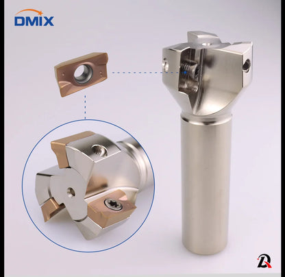 DMIX BAP400R EAP400R APMT1604 Milling Holder Cutterhead Shoulder Cutting Right Angle Precision Milling Cutter End Mill Holder