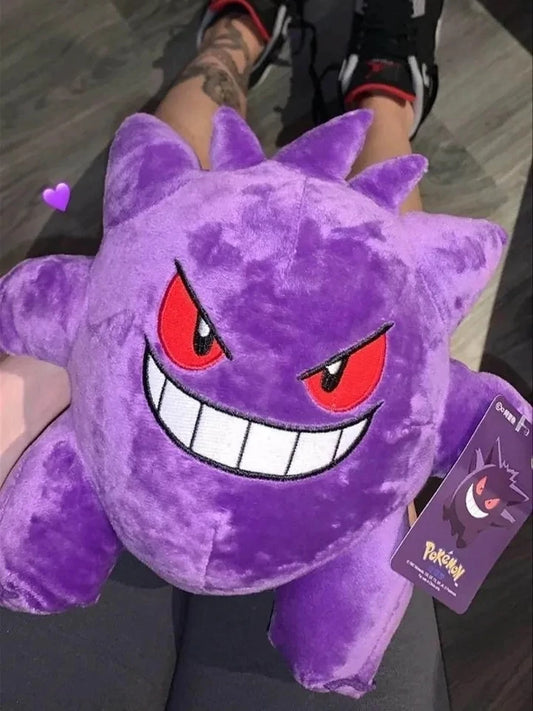 Gengar Plush Toys Pokemon Gengar Stuffed Doll Devil Peluche Funny Anime Pikachu Plushies Kawaii Hobbies Collection Xmas Gifts