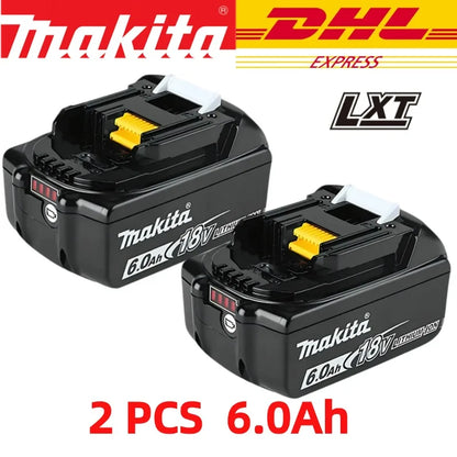 100% Genuine/Original Makita 18v 6.0Ah for Makita Tools Drill Battery Bl1850b BL1850 Bl1860 Bl 1860 Bl1830 Bl1815 Bl1840 LXT400