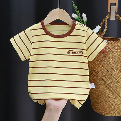 Summer Infant Newborn Baby Boys Clothes Children Clothing for Girls Kids T-Shirt Cotton Casual Clothes