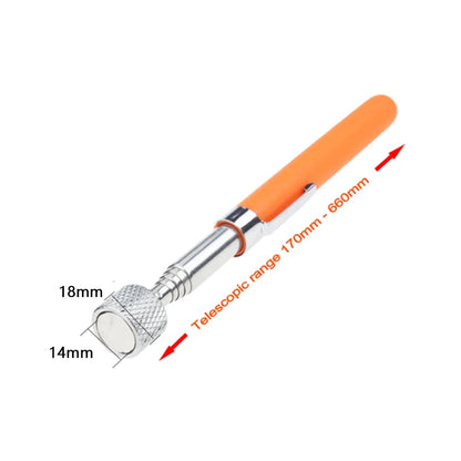 New Mini Portable Telescopic Magnetic Magnet Pen Handy Tool Capacity for Picking Up Nut Bolt Extendable Pickup Rod Stick