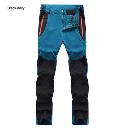 TRVLWEGO Summer Men Pants Hiking Camping Climbing Fishing Outdoor Trekking Tech Quick Dry Waterproof Trousers Mountain Travel