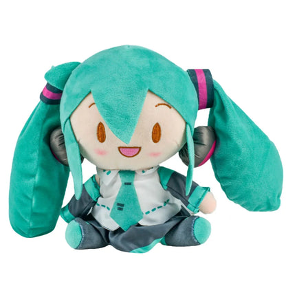 5PCS 20-29cm Hatsune Miku Plush Fuwafuwa Anime Kawaii Cute Cool Toys Dolls Plush Room Car Desk Decoration Birthday Gifts For Fan