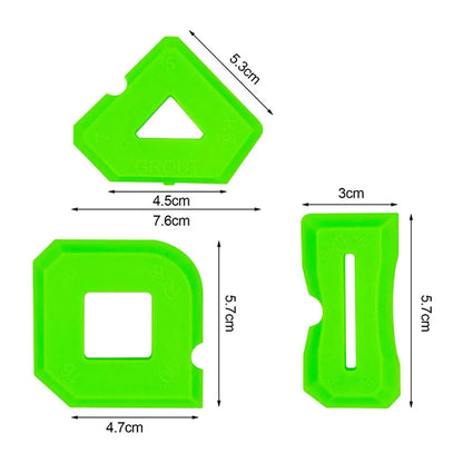 Silicone Caulking Tool Kit Joint Sealant Spreader Spatula Scraper for Tile Window Grout Edge Removal Kitchen Construction Tools