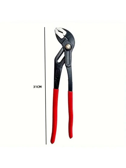 7/10/12 Inch Water Pump Pliers Quick-Release Plumbing Pliers Pipe Wrench Adjustable Water Pipe Clamp Pliers Household Hand Tools