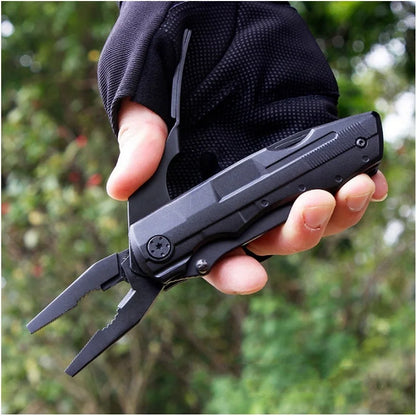 Multifunctional Pliers Emergency Survival Folding Knife Pliers Wrench Tool Outdoor Home Compact Portable Knife Plier