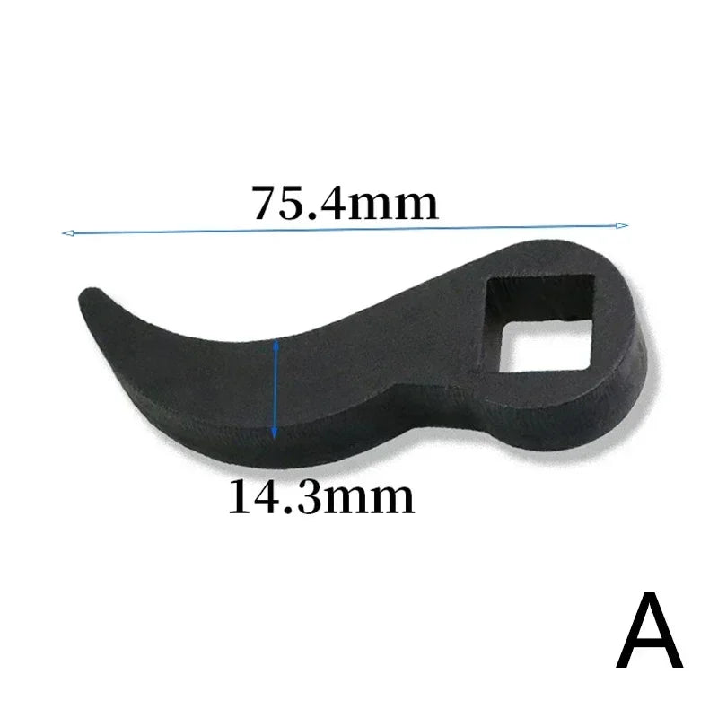 Angle Type Half Axle Disassembly Tool Drive Pry Bar Adapter Used for Open-end Wrenches Disassembling Axles Car Repair Tools