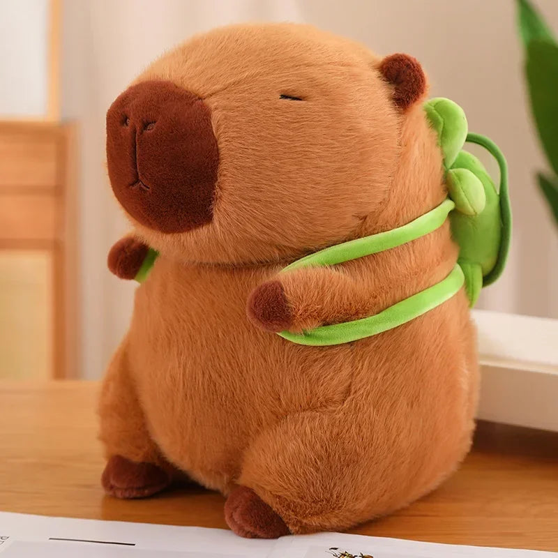 25-55CM Kapibala Capybara Plush Toy Internet Celebrity Capybara Jun Doll Ugly Cute Doll Guinea Pig Doll Boys Girls Anime Kawaii