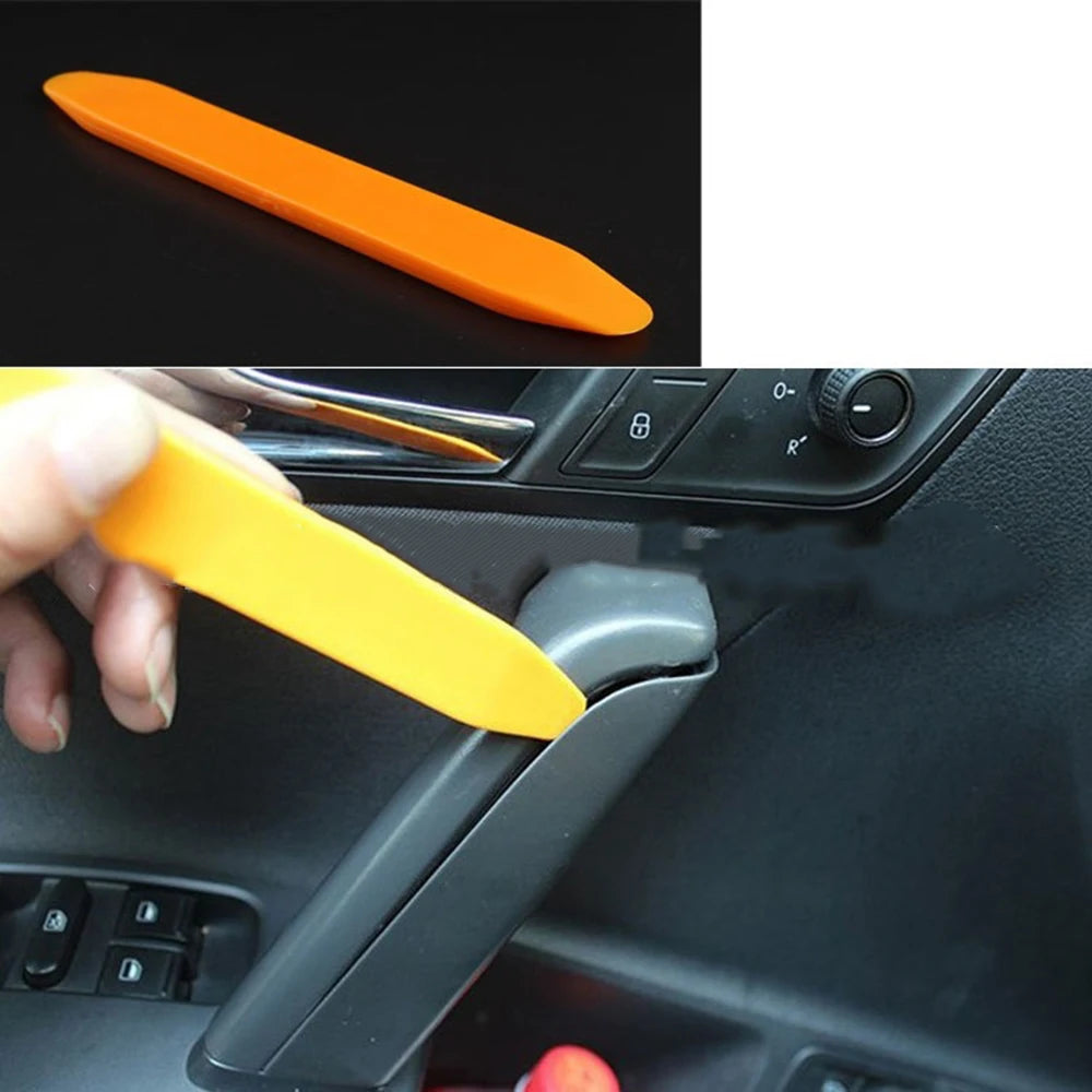 4pcs Car Door Clip Car Disassembly Tools Set Interior Plastic Trim Panel Dashboard Removal Tool DVD Stereo Refit Kits