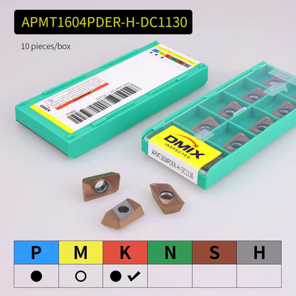 DMIX BAP400R EAP400R APMT1604 Milling Holder Cutterhead Shoulder Cutting Right Angle Precision Milling Cutter End Mill Holder