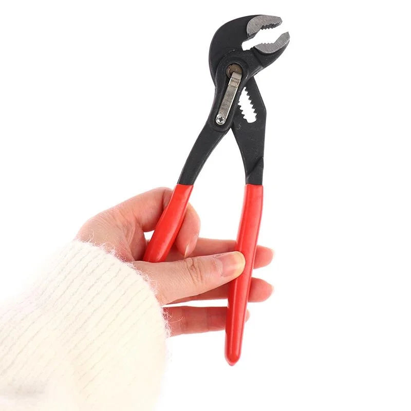 7/10/12 Inch Water Pump Pliers Quick-Release Plumbing Pliers Pipe Wrench Adjustable Water Pipe Clamp Pliers Household Hand Tools