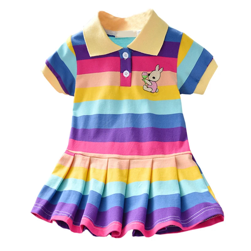 New Girl Dress Children Dresses Kids Clothes Fashion toddler Baby Clothing Spring Summer Gilrs Dress